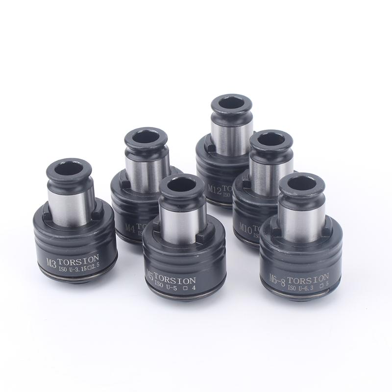 GT12 19mm ISO/DIN/JIS M3-M12 Set Tapping Collets Chucks Pneumatic Tapping Machine Chucks With Overload Protection
GT12 19mm ISO/DIN/JIS M3-M12 Set Tapping Collets Chucks Pneumatic Tapping Machine Chucks With Overload Protection