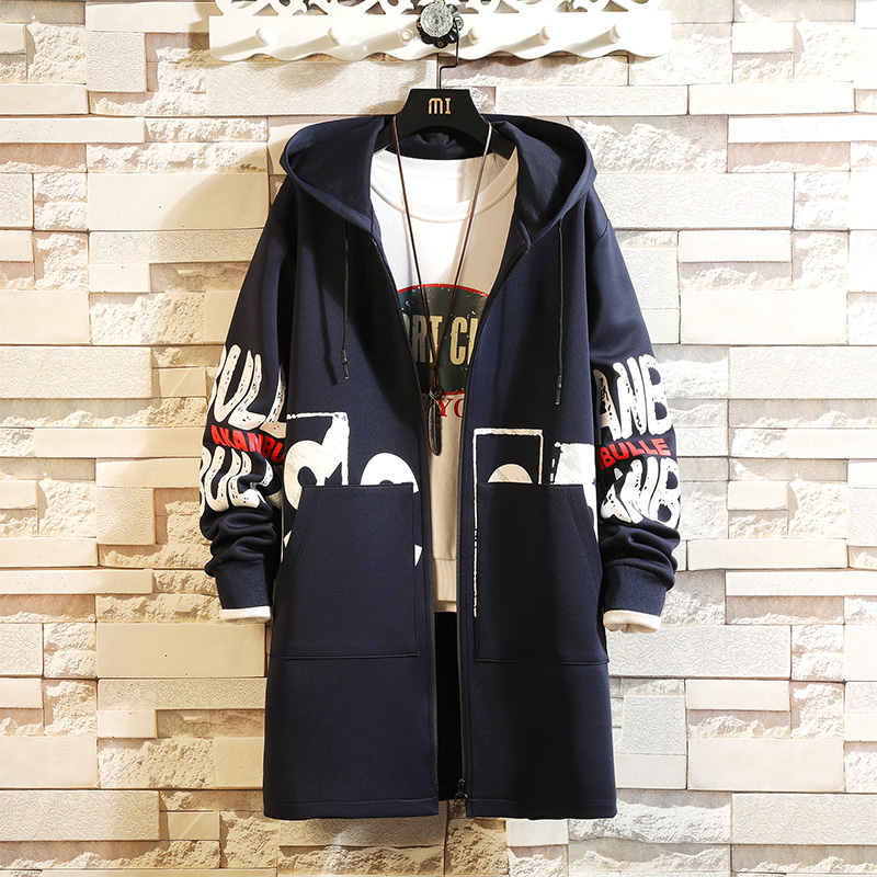 Trench Coat Men Hooded Printing Long Sleeve Mens Long Windbreaker Pocket Trench Jackets Hip Hop Street Casual Fashion Autumn, Black
Trench Coat Men Hooded Printing Long Sleeve Mens Long Windbreaker Pocket Trench Jackets Hip Hop Street Casual Fashion Autumn, Black