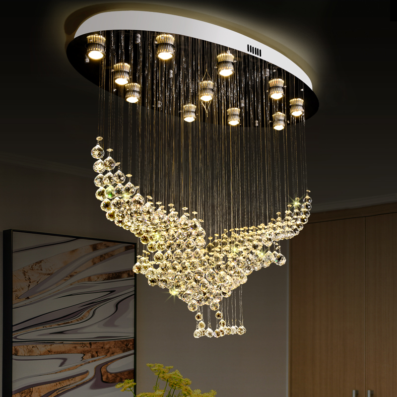 Eagle Shape Crystal Chandelier Lights Fixtures Modern crystal Lamp for Living Room Indoor Decoration glede Lighting
Eagle Shape Crystal Chandelier Lights Fixtures Modern crystal Lamp for Living Room Indoor Decoration glede Lighting