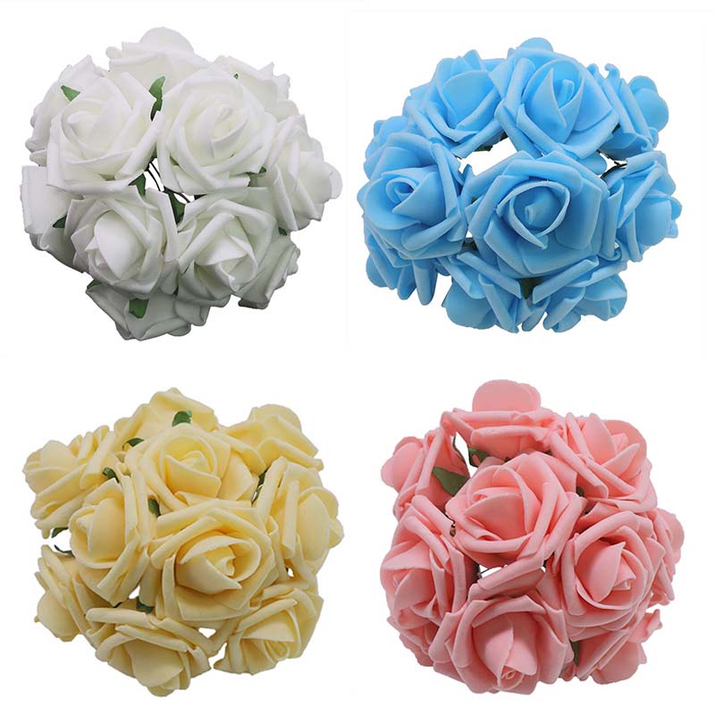 20pcs 4.5cm Foam Artificial Fake Rose Flower Head For Wedding Car Marriage Bouquet Decoration DIY Garland Decorative Floristry, F09
20pcs 4.5cm Foam Artificial Fake Rose Flower Head For Wedding Car Marriage Bouquet Decoration DIY Garland Decorative Floristry, F09