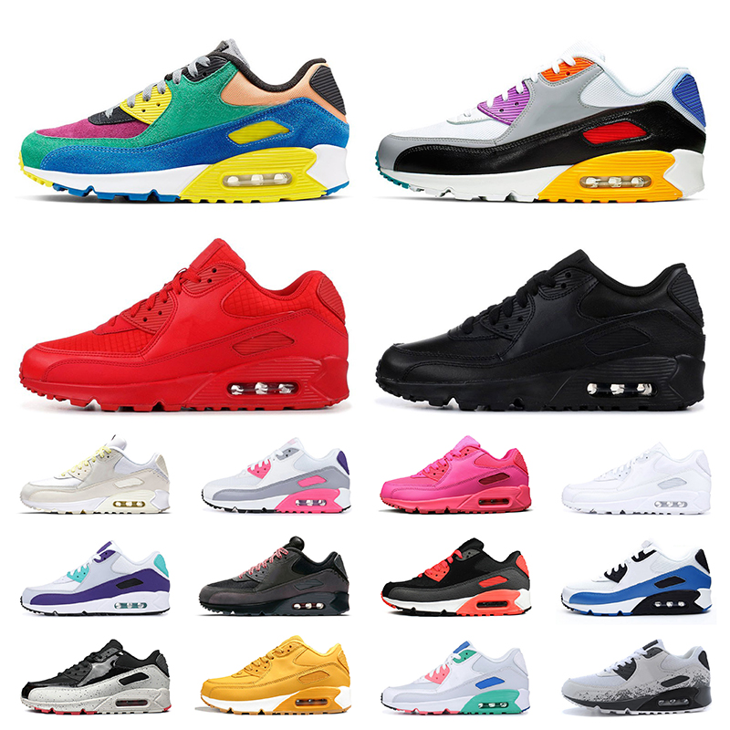 Top Fashion 90 running shoes for men women 90s Triple Black Red White BE Ture Viotech South Beach sports trainers sneakers off, #2 triple black 36-45
Top Fashion 90 running shoes for men women 90s Triple Black Red White BE Ture Viotech South Beach sports trainers sneakers off, #2 triple black 36-45