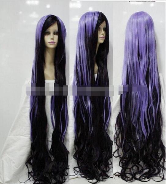 FREE SHIPPING + Harajuku purple & black mix long curly Heat-Resistant WIG 150cm
FREE SHIPPING + Harajuku purple & black mix long curly Heat-Resistant WIG 150cm