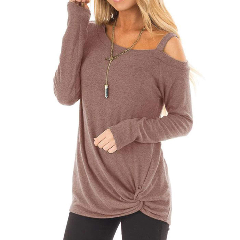 New Womens Tops And Blouses Vintage Long Sleeve Blouse 2018 Women Clothes Korean Tunic One Shoulder Ladies Tops Fashion Clothing, Dark grey
New Womens Tops And Blouses Vintage Long Sleeve Blouse 2018 Women Clothes Korean Tunic One Shoulder Ladies Tops Fashion Clothing, Dark grey