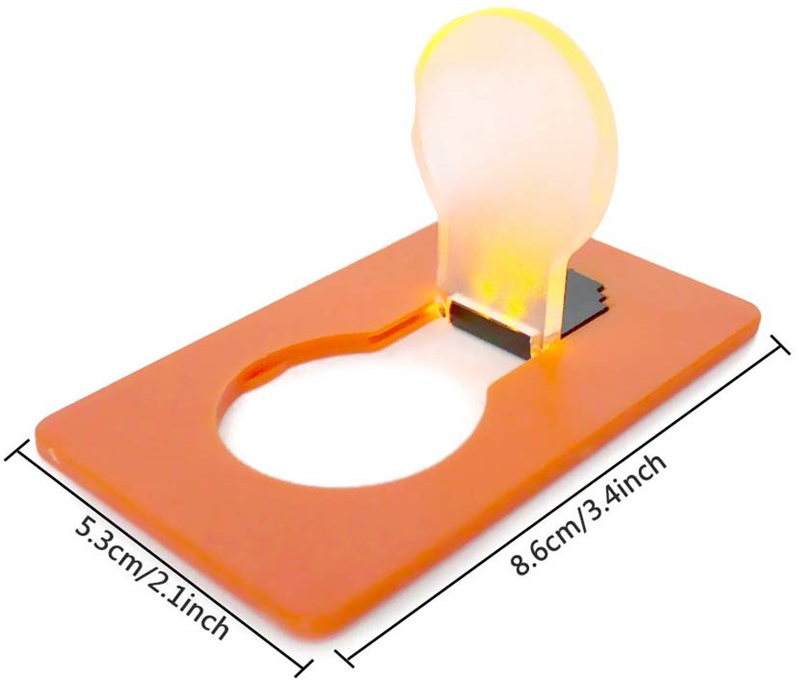 Night Light Mini Card Lamp Christmas Lights Led Lighting Bulb Card Lings for Household Bedroom Random Color