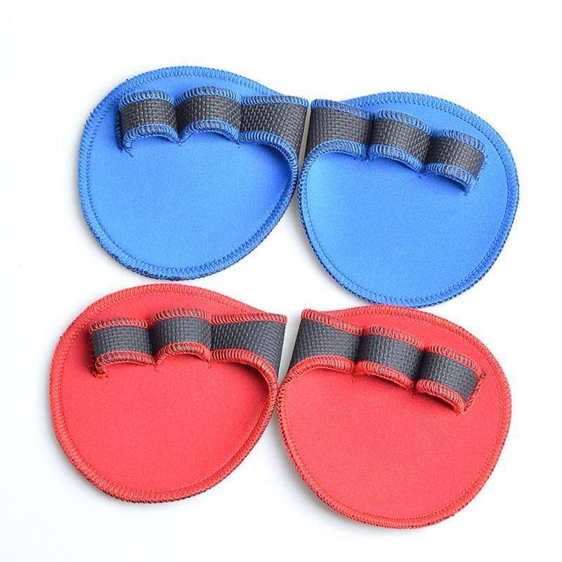 Anti Skid Fitness Gloves Grip Pad Dumbbell Comfortable Lifting Hand Palm Protective Glove Fitness Bench Press Weight Lifting Pad