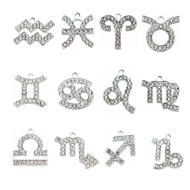 12pcs/lot Alloy 12 aquarius Crystal Dangle Charms Lobster Clasp Hanging Charm For Necklace Pendant Bangle Jewelry
12pcs/lot Alloy 12 aquarius Crystal Dangle Charms Lobster Clasp Hanging Charm For Necklace Pendant Bangle Jewelry