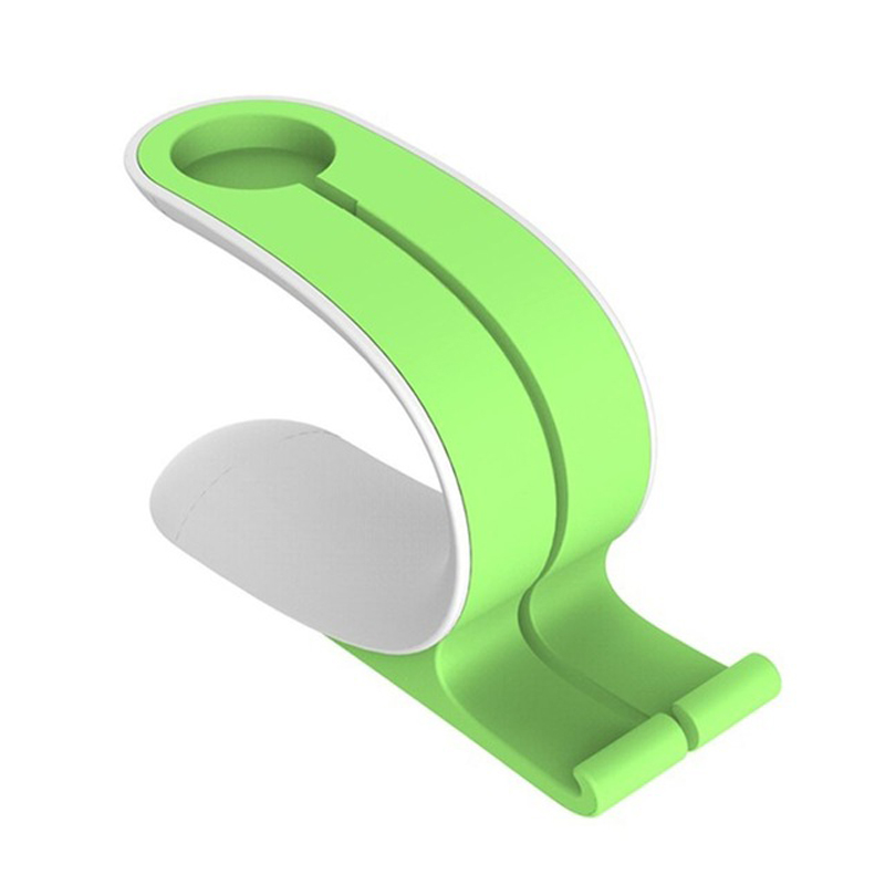 Universal Multi-function Tablet Stand Bracket Smart Silicone Charging Stand Holder For iPhone Tablet Watch Tablet PC Accessories