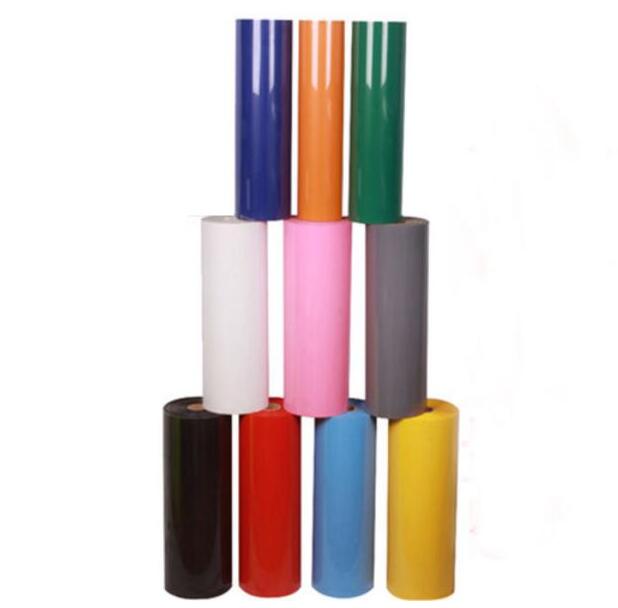 12"x40"/30cmx100cm Decorative Stickers PVC Heat Transfer Vinyl Press Machine T-shirt Iron On HTV Printing