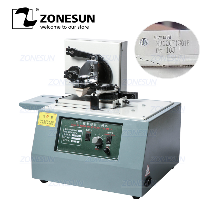 ZONESUN Automatic Ink Pad Printing Machine Electric Production Date Coding Machine Plastic Milk Carton Bottle Glass Pad Printer
ZONESUN Automatic Ink Pad Printing Machine Electric Production Date Coding Machine Plastic Milk Carton Bottle Glass Pad Printer