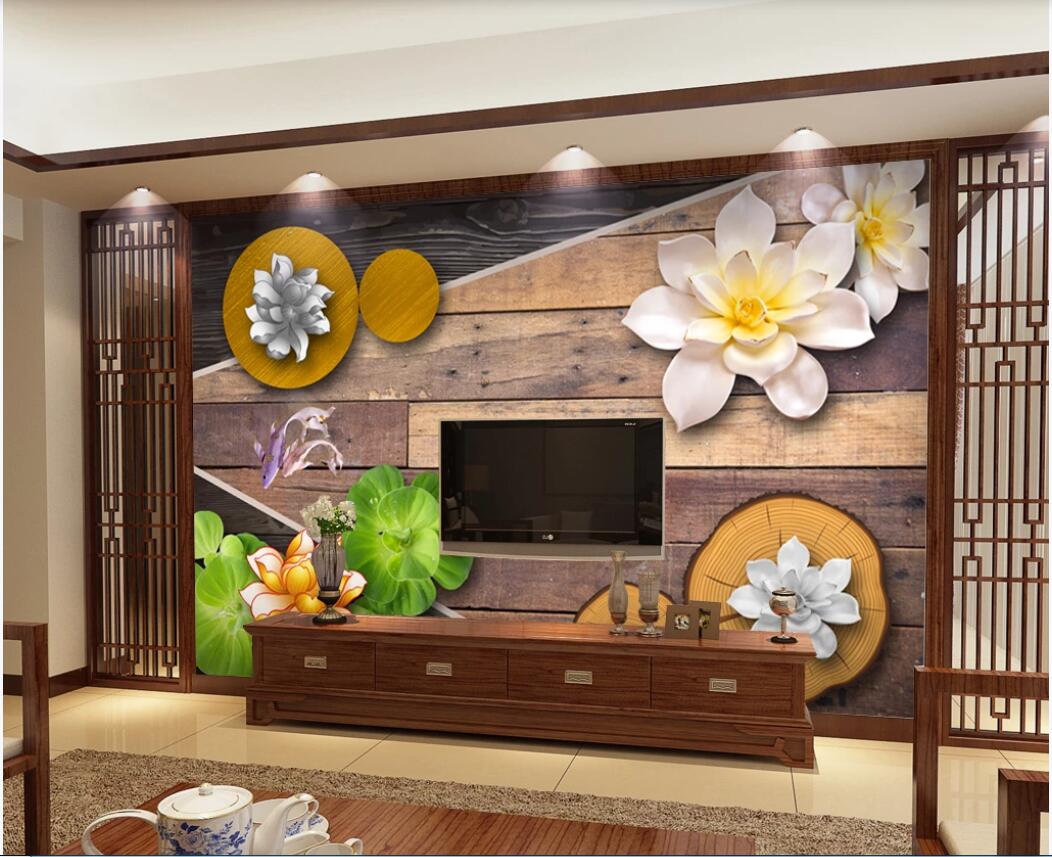 3d wallpaper custom photo murals 3D wooden board golden lotus figure goldfish TV background wall decor wall art pictures, Non-woven fabric
3d wallpaper custom photo murals 3D wooden board golden lotus figure goldfish TV background wall decor wall art pictures, Non-woven fabric