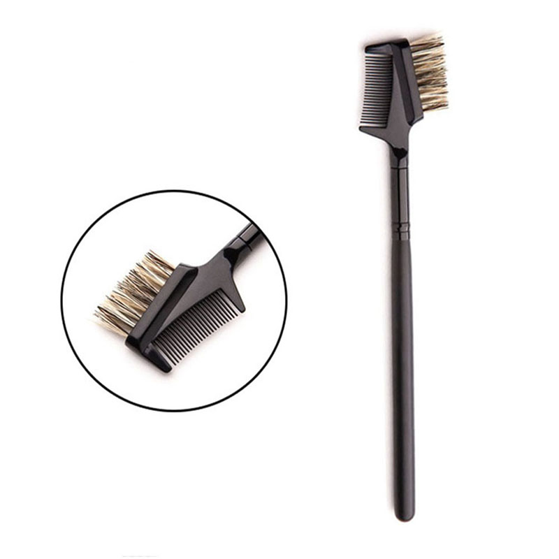 Professional New 2 in 1 Beauty Double Head Fashion Black Eyebrow Eyelashes Eye Brow Extension Brush Makeup Tools Eyelashes Comb
Professional New 2 in 1 Beauty Double Head Fashion Black Eyebrow Eyelashes Eye Brow Extension Brush Makeup Tools Eyelashes Comb