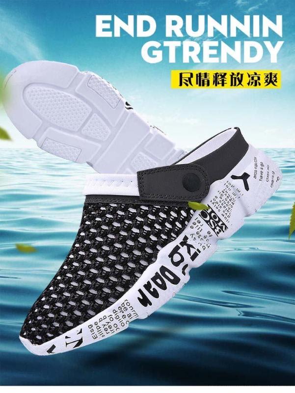 2020 new summer men's sandals mesh casual shoes beach slippers men's sports shoes wooden men breathable sandals, Moon black
2020 new summer men's sandals mesh casual shoes beach slippers men's sports shoes wooden men breathable sandals, Moon black