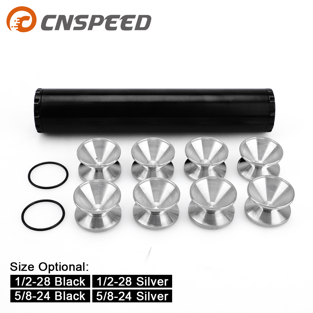 CNSPEED 1/2-28 5/8-24 Fuel Filter Solvent contain 8 x D Cell Storage Cups for NAPA 4003 WIX 24003 Car
CNSPEED 1/2-28 5/8-24 Fuel Filter Solvent contain 8 x D Cell Storage Cups for NAPA 4003 WIX 24003 Car