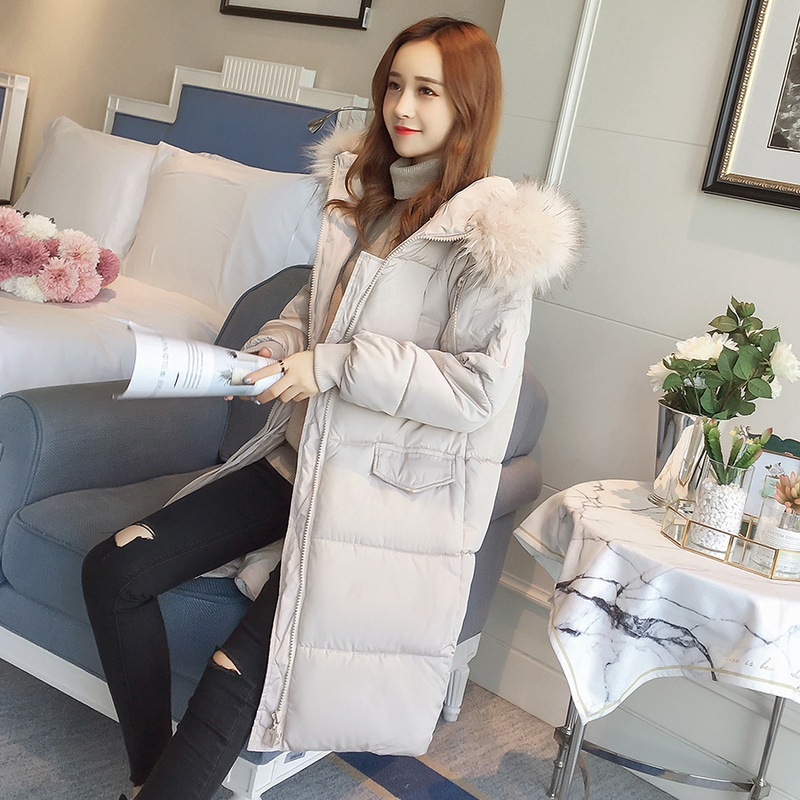 Big Winter Korean Hooded Fur Collar Coat Jacket Women Warm Parka Long Chaqueta Mujer 2002 YY1525, Black
Big Winter Korean Hooded Fur Collar Coat Jacket Women Warm Parka Long Chaqueta Mujer 2002 YY1525, Black