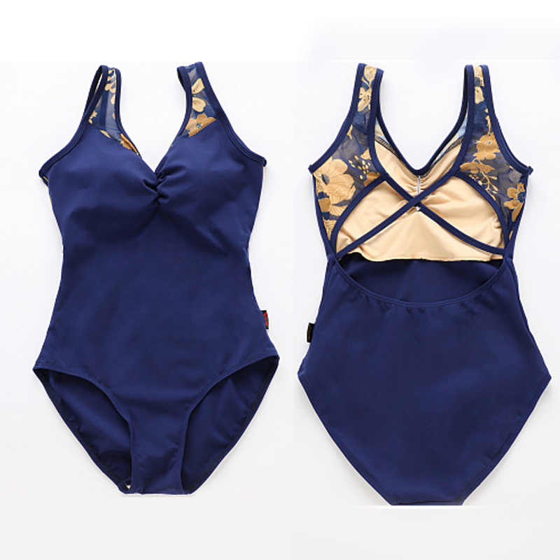 Sleeveless Lace Stretchy Ballet Leotard bodysuit for women Gymnastics Leotards Sports Stage Dance Costume CC2076W, Black 
Sleeveless Lace Stretchy Ballet Leotard bodysuit for women Gymnastics Leotards Sports Stage Dance Costume CC2076W, Black