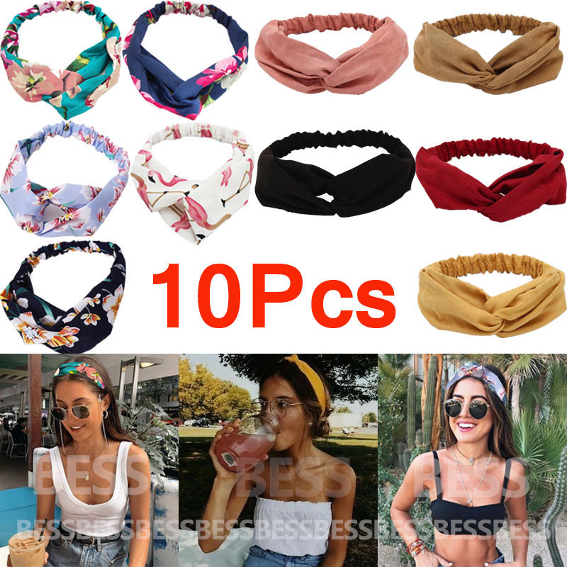 10pcs Women Fashion Vintage Headband Summer Bohemian Style Hairband
10pcs Women Fashion Vintage Headband Summer Bohemian Style Hairband