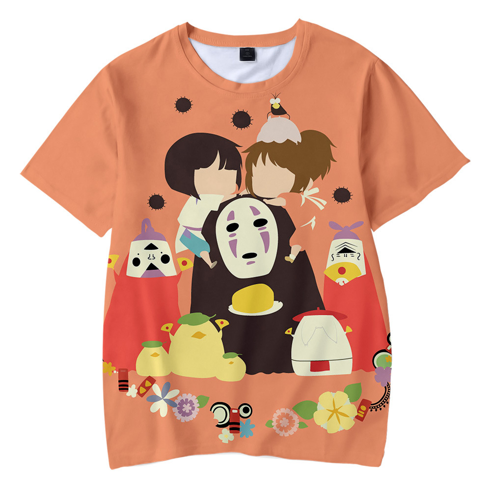 Japanese Anime Spirited Away 3D T Shirt Women Men Boys/girls Studio Ghibli Miyazaki Hayao Short Sleeve Funny Tshirt Graphic Tees, 013
Japanese Anime Spirited Away 3D T Shirt Women Men Boys/girls Studio Ghibli Miyazaki Hayao Short Sleeve Funny Tshirt Graphic Tees, 013