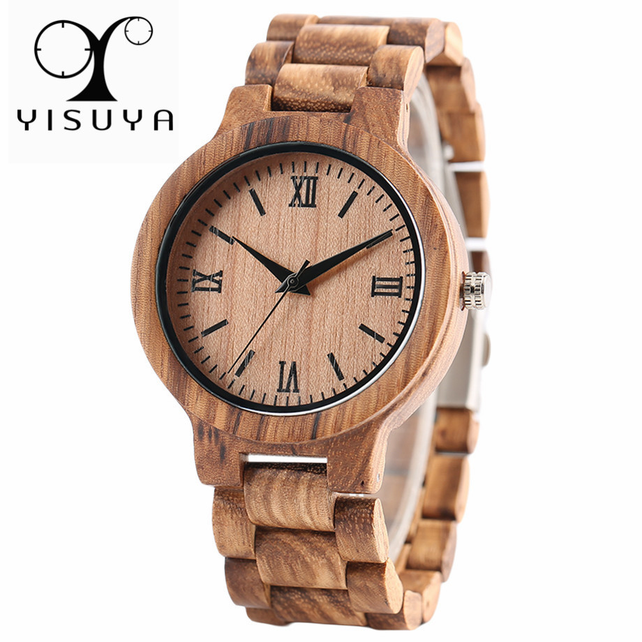 YISUYA Nature Wood Bamboo Watch Men Handmade Full Wooden Creative Women Watches 2019 New Fashion Quartz Clock Christmas Gift LY191213, Men wrist watch
YISUYA Nature Wood Bamboo Watch Men Handmade Full Wooden Creative Women Watches 2019 New Fashion Quartz Clock Christmas Gift LY191213, Men wrist watch