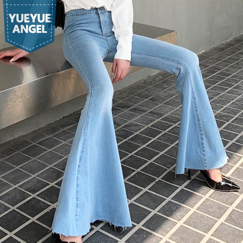 Women Distressed Flared jeans 2020 Elastic Skinny High Waisted Pants High Street Push Up Casual Female Distressed Denim Trousers, Navy
Women Distressed Flared jeans 2020 Elastic Skinny High Waisted Pants High Street Push Up Casual Female Distressed Denim Trousers, Navy