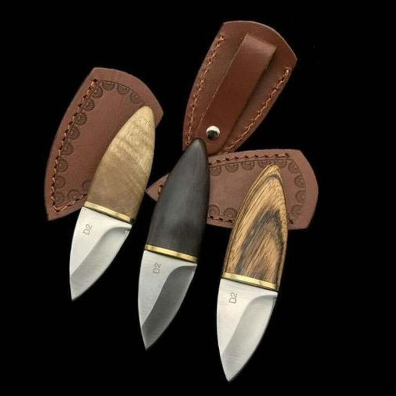 Outdoor Mini D2 Fixed Blade Knife Camping Hunting Straight Knife Self-defense Survival EDC Tool with Leather Sheath
Outdoor Mini D2 Fixed Blade Knife Camping Hunting Straight Knife Self-defense Survival EDC Tool with Leather Sheath