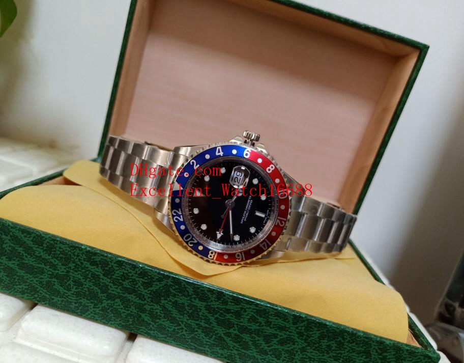 Hot Sell BP Mens Watches 40 mm gift box 16710 1675 16710 Pepsi Stainless Steel Black Dial Asia 2813 Automatic Mechanical Men's Wristwatch
Hot Sell BP Mens Watches 40 mm gift box 16710 1675 16710 Pepsi Stainless Steel Black Dial Asia 2813 Automatic Mechanical Men's Wristwatch