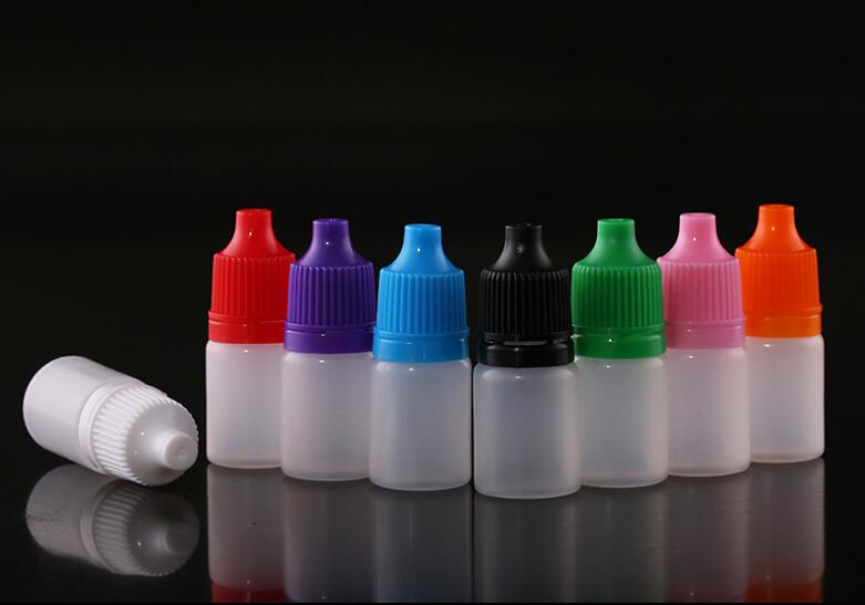 5ml Dropper Bottle Liquid Bottle Eye Liquid Dropper Refillable Bottle Empty Plastic Squeezable Dropper Bottles Sample Eyes Refillable Tools