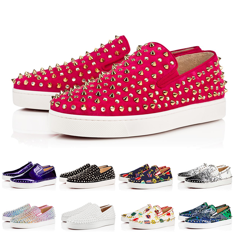 Designer fashion Low Cut Red Bottoms shoes Studded Spikes Flat sneakers For Men Women glitter Party Lovers Genuine Leather casual Sneakers, White;red
Designer fashion Low Cut Red Bottoms shoes Studded Spikes Flat sneakers For Men Women glitter Party Lovers Genuine Leather casual Sneakers, White;red