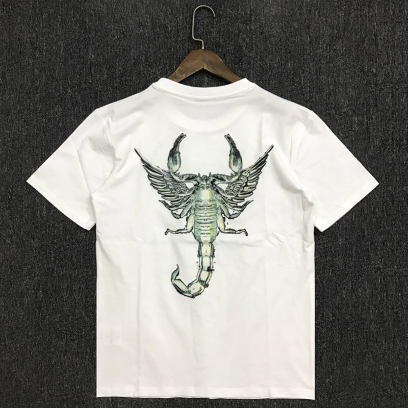 Famous Mens T Shirts Summer Scorpion Printing High Quality Cotton Couples Short Sleeves Men Women T Shirt Size S-2XL, White;black
Famous Mens T Shirts Summer Scorpion Printing High Quality Cotton Couples Short Sleeves Men Women T Shirt Size S-2XL, White;black