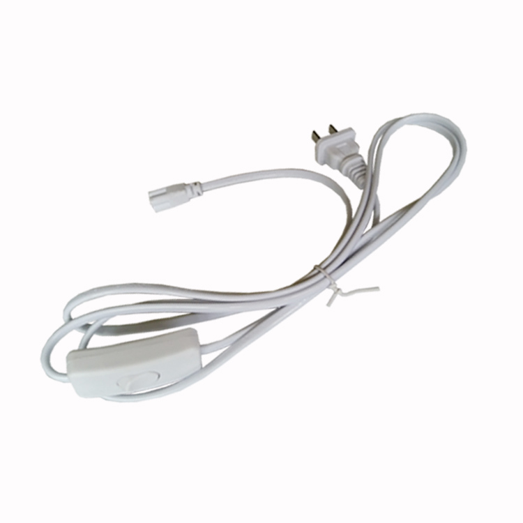 Extension Cord For T8 T5 led tubes 2ft 3ft 4ft 5ft 6ft power cords with switch US Plug for integrated led tube lights
Extension Cord For T8 T5 led tubes 2ft 3ft 4ft 5ft 6ft power cords with switch US Plug for integrated led tube lights