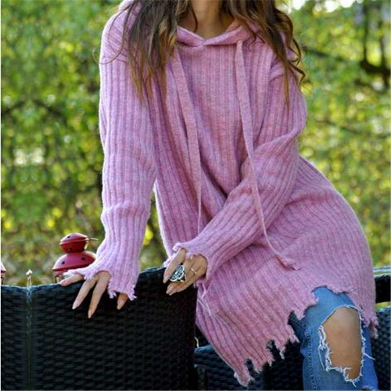 knitted dress women long sweater dress female sweaters ladies long sleeve hooded sweater winter Irregular burrs sweaters women, Light pink
knitted dress women long sweater dress female sweaters ladies long sleeve hooded sweater winter Irregular burrs sweaters women, Light pink