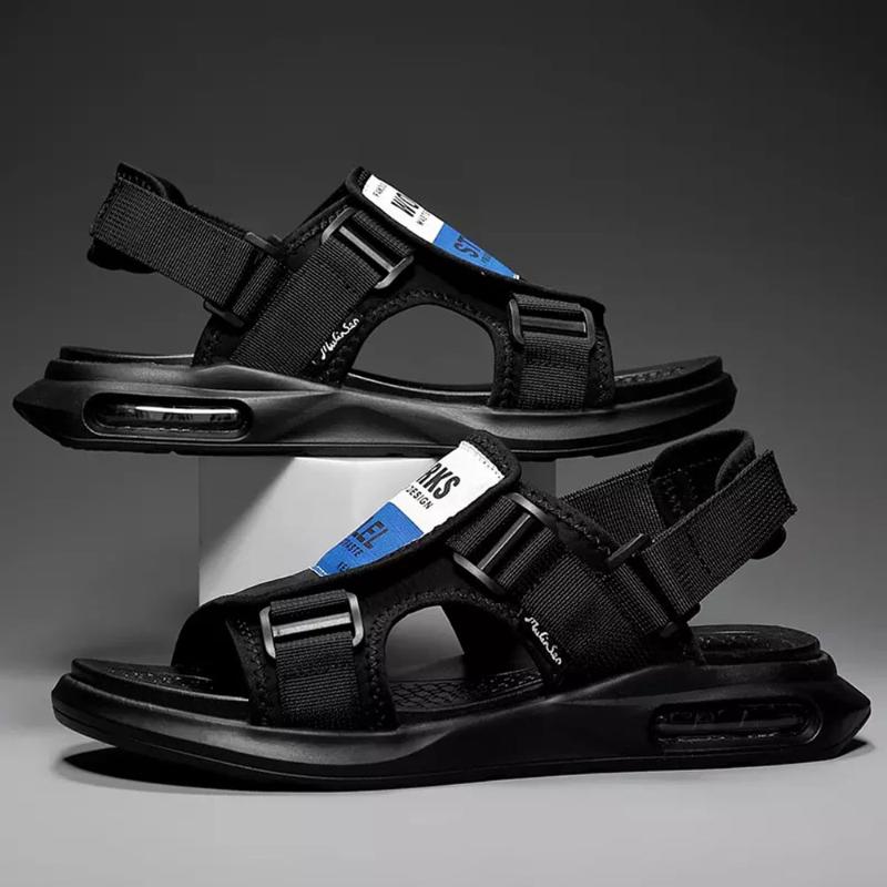 summer casual men elastic air cushion sandals hipster buckle slippers comfortable non-slip wear-resistant sandals women1