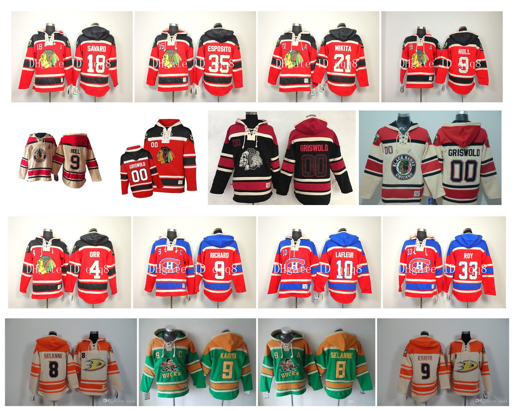Old Time Hoodie Hockey Jersey Chicago Blackhawks Clark Griswold Montreal Canadiens Maurice Richard Guy Lafleur Hull Anaheim Ducks Pullover, As pic
Old Time Hoodie Hockey Jersey Chicago Blackhawks Clark Griswold Montreal Canadiens Maurice Richard Guy Lafleur Hull Anaheim Ducks Pullover, As pic