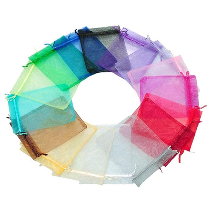 50 Pieces Multi-Colored Organza Gift Bags Wedding Party Favor Bags Jewelry Pouches Wrap, 4.7 x 3.6 Inch
50 Pieces Multi-Colored Organza Gift Bags Wedding Party Favor Bags Jewelry Pouches Wrap, 4.7 x 3.6 Inch
