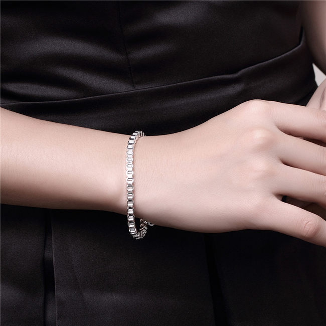 4MM box chain Aberdeen 925 sterling silver jewelry sets LS-09.man style 925 silver plated neckace bracelet set.support Wholesale, retail,