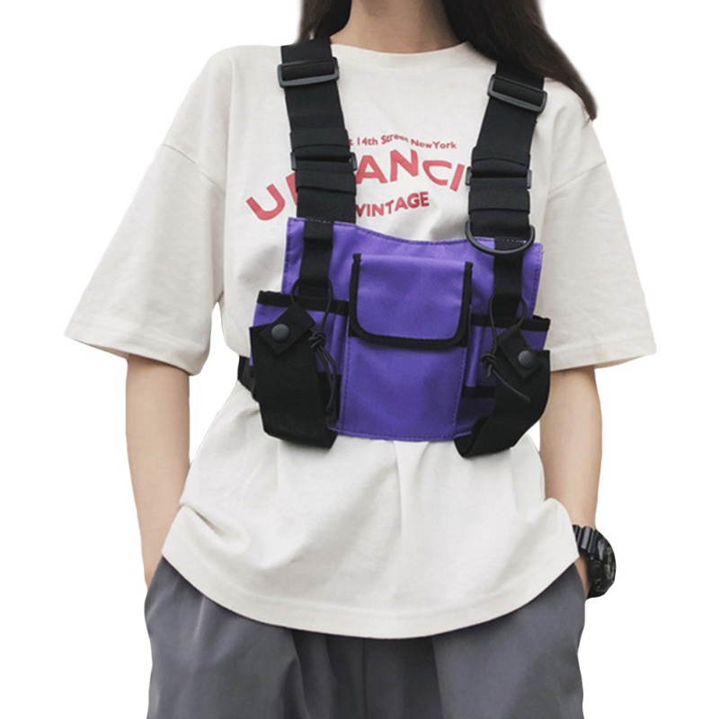 Unisex Functional Waist Packs Adjustable Tactical Shoulders Bags Chest Rig Bag Streetwear Pockets Waistcoat Men
Unisex Functional Waist Packs Adjustable Tactical Shoulders Bags Chest Rig Bag Streetwear Pockets Waistcoat Men