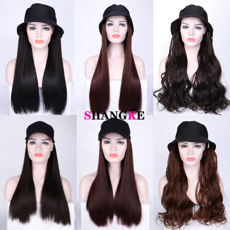Long curly or Straight Hair a Integrated Synthetic Baseball Cap Natural Black / Brown Heat Resistant Hairpiece, T6i1144
Long curly or Straight Hair a Integrated Synthetic Baseball Cap Natural Black / Brown Heat Resistant Hairpiece, T6i1144