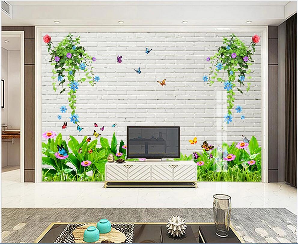 custom photo 3d wallpaper Simple modern flower grass butterfly brick wall TV background home decor 3d wall murals wallpaper for walls 3 d, Non-woven
custom photo 3d wallpaper Simple modern flower grass butterfly brick wall TV background home decor 3d wall murals wallpaper for walls 3 d, Non-woven