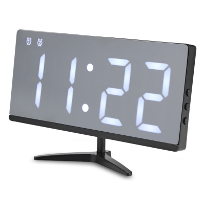 LED Mirror Digital Alarm Clock Snooze Time Date Temperature Cycle Display USB Charging Battery Power Adjustable Brightness Clock
LED Mirror Digital Alarm Clock Snooze Time Date Temperature Cycle Display USB Charging Battery Power Adjustable Brightness Clock