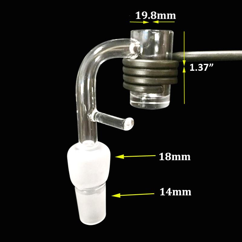 Domeless Quartz Enail With Hook fit 20mm coil Male 14mm 18mm Quartz E Nail Banger Nails For Coil Enail Quartz 20mm Coil Heater
Domeless Quartz Enail With Hook fit 20mm coil Male 14mm 18mm Quartz E Nail Banger Nails For Coil Enail Quartz 20mm Coil Heater