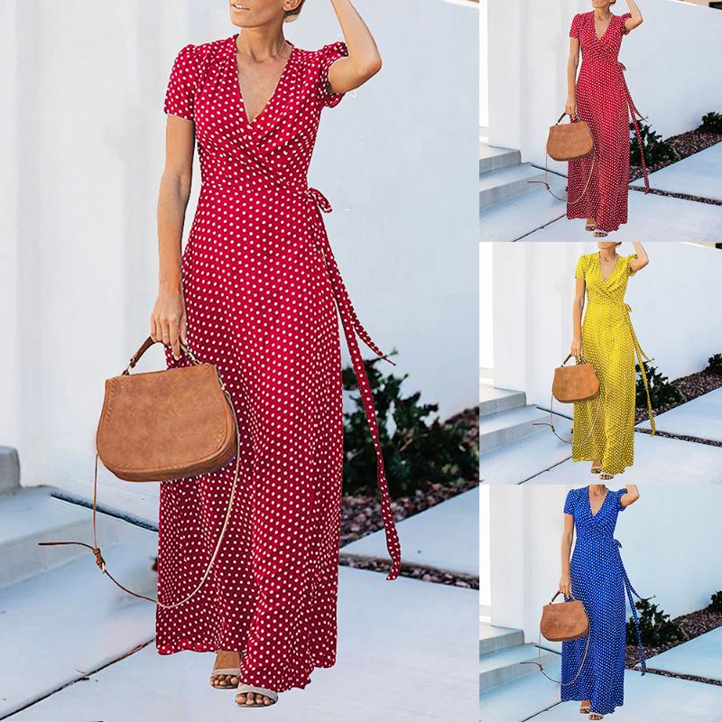 Fashion Women Summer Dress Boho Style Strappy Female Girls Dresses V-neck Bandage Party Beach Dress Feminine Les Robe, Blue
Fashion Women Summer Dress Boho Style Strappy Female Girls Dresses V-neck Bandage Party Beach Dress Feminine Les Robe, Blue