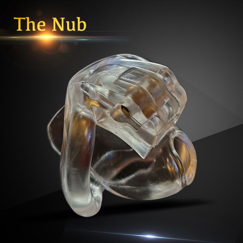 

The Nub of HT V3 Male Chastity Device with 4 Rings New Arrivals