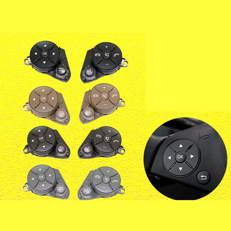Multifunctional Car Steering Wheel Switch Button C/E/GLK Wheel Switch For Benz W204 W212