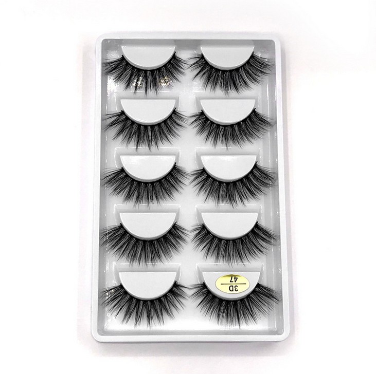 5 pairs Natural False Eyelashes Dramatic Volume Fake Lashes Makeup Eyelash Extension Silk Eyelashes Beauty Extension Tools
5 pairs Natural False Eyelashes Dramatic Volume Fake Lashes Makeup Eyelash Extension Silk Eyelashes Beauty Extension Tools