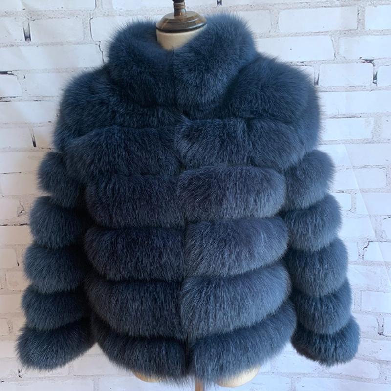 2020 NEW Real fur jacket for women in winter natural fur style silk jacket luxury with fashionable stand collar, Navy blue
2020 NEW Real fur jacket for women in winter natural fur style silk jacket luxury with fashionable stand collar, Navy blue