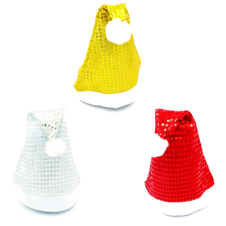 Christmas Santa Claus Hats Bright Gold Silver Red Caps For Adult And Children XMAS Decor New Year's Gifts Home Party Supplies
Christmas Santa Claus Hats Bright Gold Silver Red Caps For Adult And Children XMAS Decor New Year's Gifts Home Party Supplies