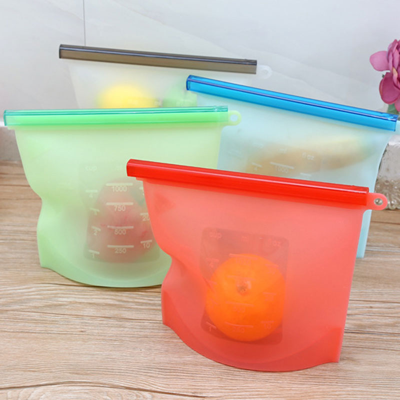 Hot New Creative 1000ML Reusable Silicone Storage Containers Food Preservation Sealed Vacuum Bags Collapsible Portable Refrigerator Bag
Hot New Creative 1000ML Reusable Silicone Storage Containers Food Preservation Sealed Vacuum Bags Collapsible Portable Refrigerator Bag