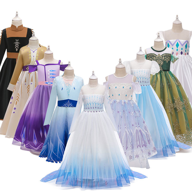 Girls Anna Elsa 2 Cosplay Christmas Dress Kids Summer Costume Children Birthday Party Princess Dresses For 5 7 9 Girl Clothing Y200623
Girls Anna Elsa 2 Cosplay Christmas Dress Kids Summer Costume Children Birthday Party Princess Dresses For 5 7 9 Girl Clothing Y200623