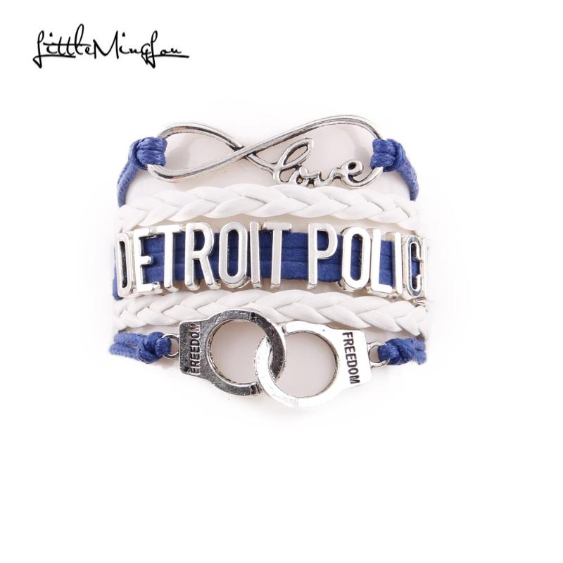 Anklets Little MingLou Infinity Love Detroit Bracelet Dept Charm Leather Wrap Men Bracelets & Bangles For Women Jewelry
Anklets Little MingLou Infinity Love Detroit Bracelet Dept Charm Leather Wrap Men Bracelets & Bangles For Women Jewelry