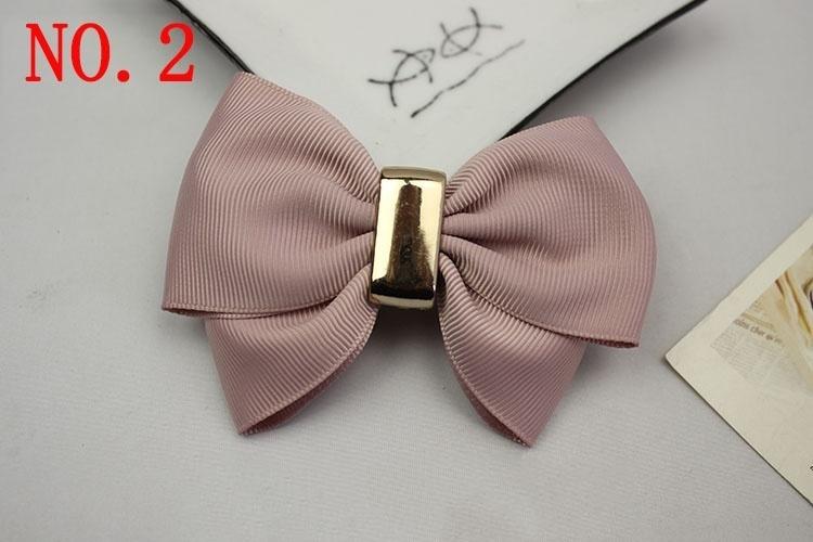 New Fashion Women High Heel Fashion Bow Shoe Clips Decoration Jewelry Charms 1 Pair Shoe Decorations