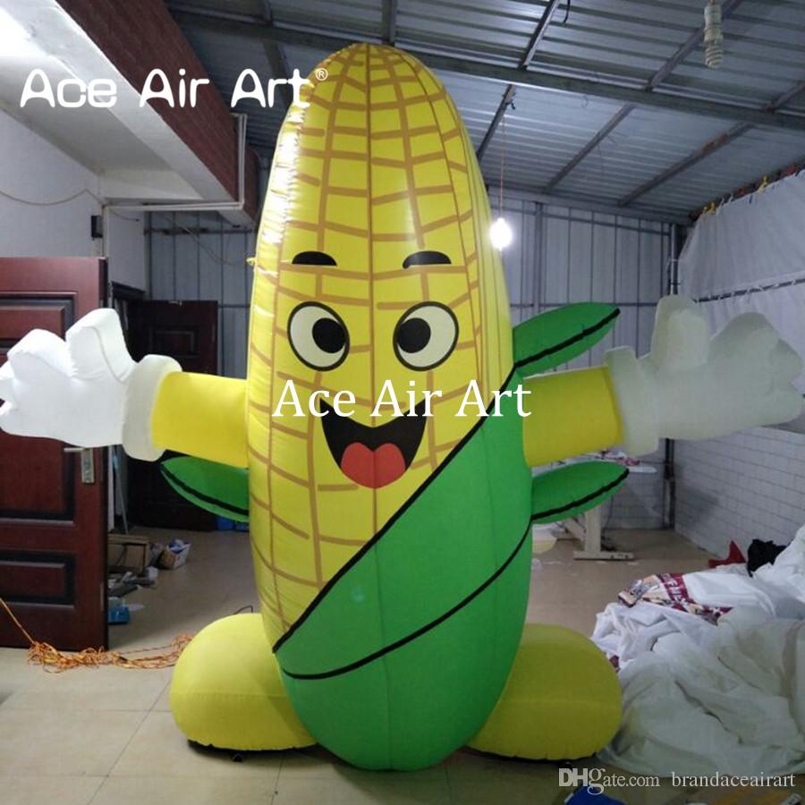 Customized Newest Design Food Product Inflatable Corn Lighting CORN Cob For Advertising Or Farm Exhibitions